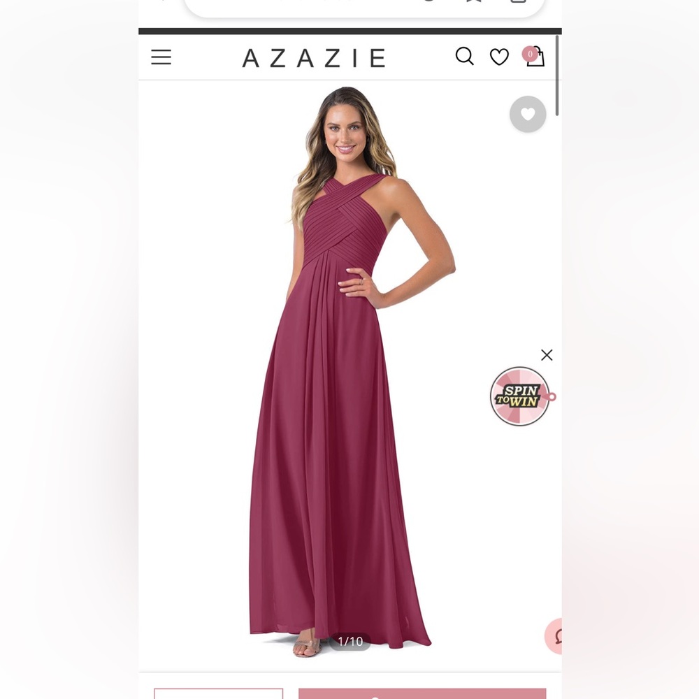 AZAZIE Kaleigh Mulberry Bridesmaid Dress